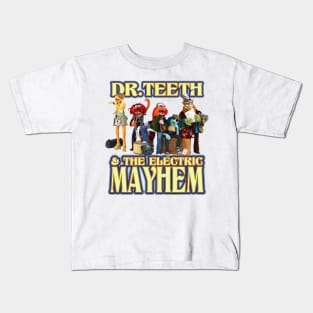 electric mayhem ready tour Kids T-Shirt